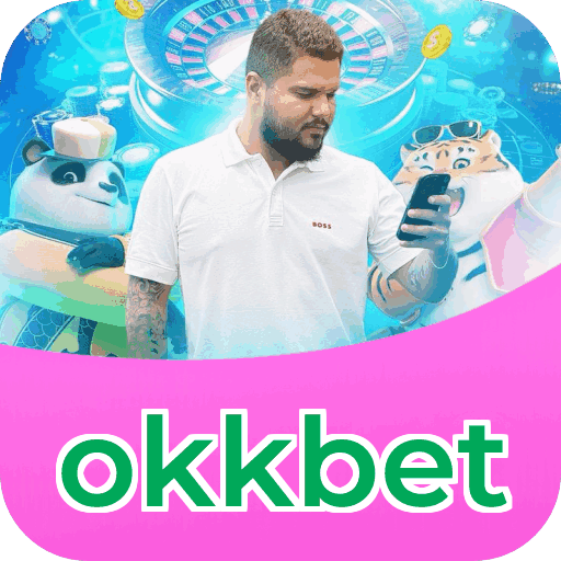 Interface do aplicativo okkbet mostrando jogos disponíveis no iOS e Android